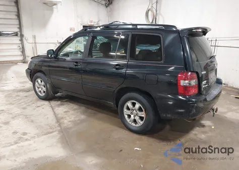 2007 Toyota Highlander V6 z USA, uszkodzony, nr VIN JTEHP21A870197295